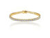 Gold Tennis Bracelet for Women with 1/8 CT White Diamond Cubic Zirconia