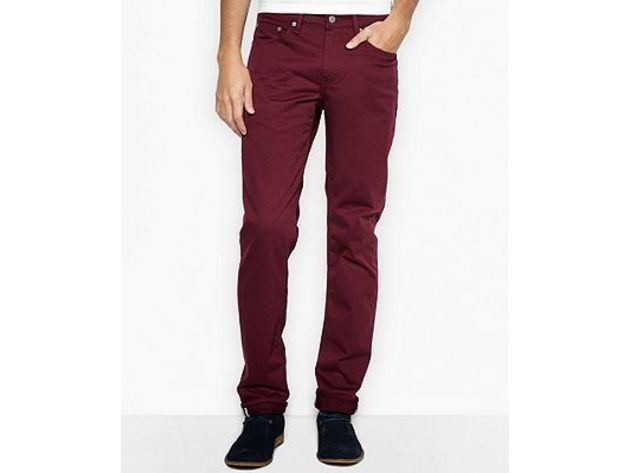 Levi's Men's 511 Slim Fit Commuter Jeans Red Size 36X30 | StackSocial