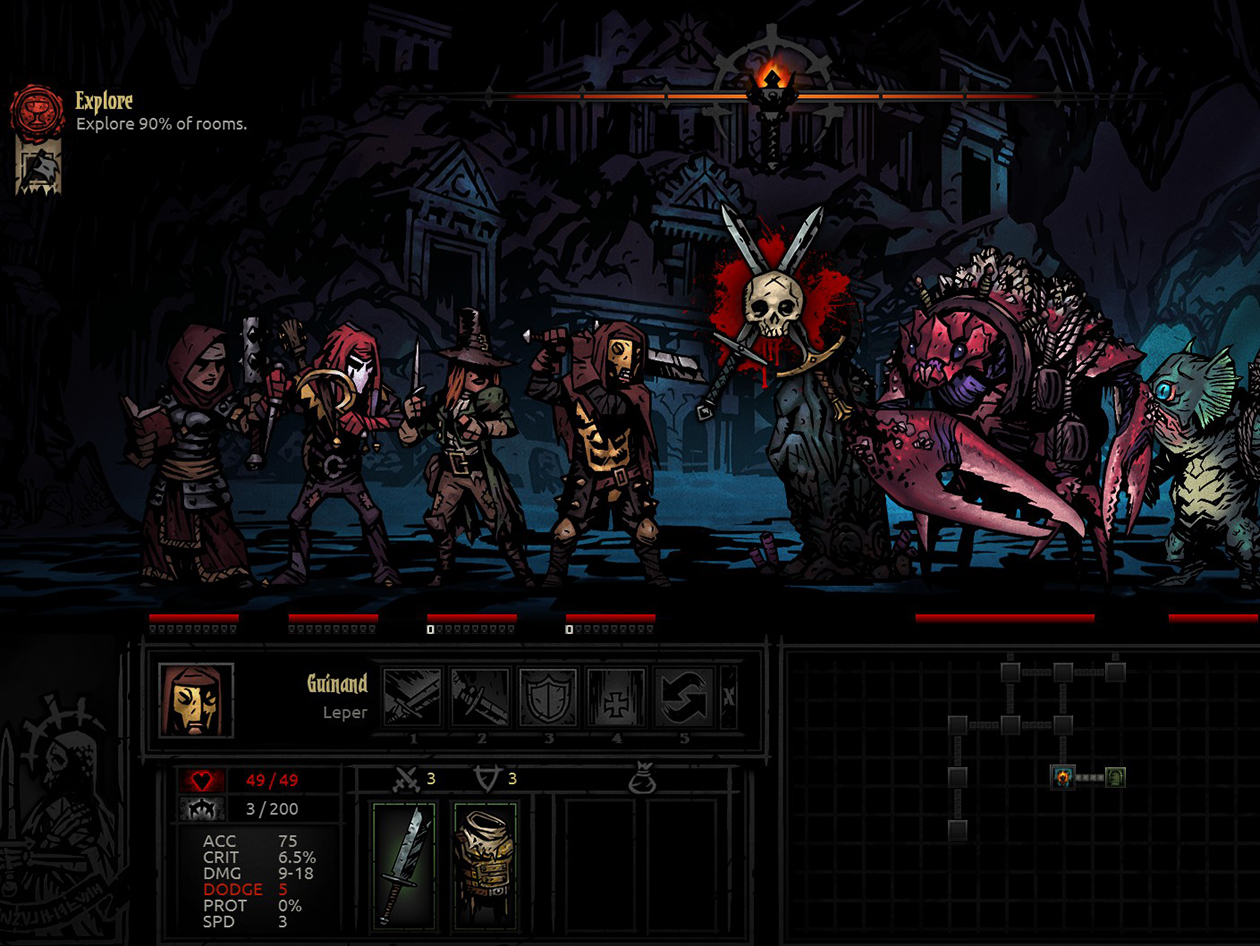 Darkest Dungeon - Steam Key - GLOBAL