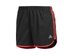 Adidas Women's M20 Reflective Running Shorts Black/Red Size Extra Large