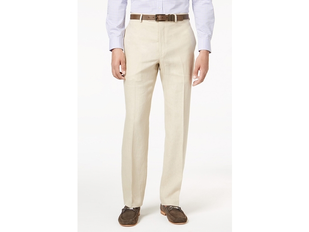 slim fit dress slacks Lauren Ralph Lauren Men's Classic Fit UltraFlex Check Suit Dress Pants –  Bristol Apparel Co main image 1