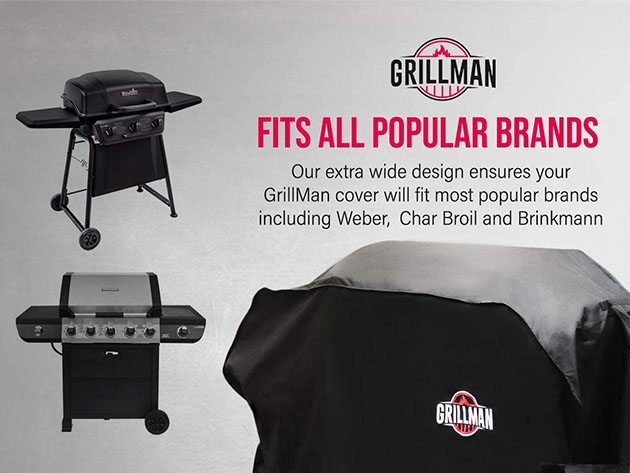 Grillman Premium 58" BBQ Grill Cover
