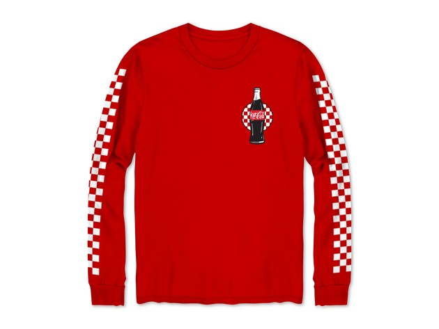 Coca-Cola Enjoy Men's Graphic T-Shirt Bright Red Size Extra Large