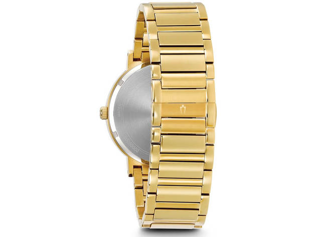 Bulova 97D115 Mens Gold Modern Watch