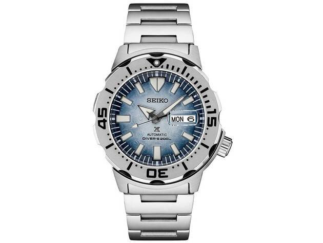 Seiko SRPG57 Prospex Save The Ocean Special Edition Antarctica Dive Watch - Monster