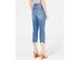 INC International Concepts. Women's High-Rise Lace-Trim Skinny Cropped Jeans Blue Size 4