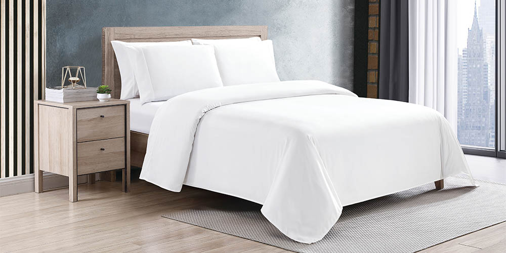 Kathy Ireland 6-Piece CoolMax Sheet Set (White/King)