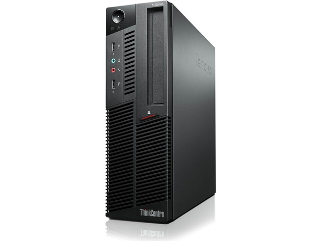 Lenovo ThinkCentre M90P Desktop Computer PC, 3.10 GHz Intel i5 Dual Core Gen 1, 8GB DDR3 RAM, 750GB SATA Hard Drive, Windows 10 Home 64bit (Renewed)