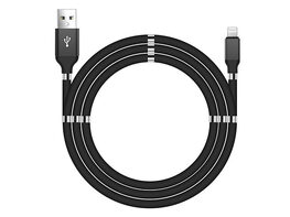 Aduro Fidget Magnetic Self-Winding Lightning Cable (3Ft/White)