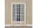 Petite Fleur 84-Inch Rod Pocket Window Curtain Panel Ivory