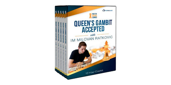 Queen's Gambit Accepted Mastermind with IM Milovan Ratkovic - Product Image