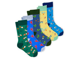 Men's Sea Socks - 5 Pack by Society Socks
