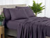 Bamboo 2000 Count 6-Piece Sheet Set with SnugGrip (Purple/Full)