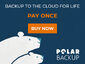 Polar Backup Cloud Storage Personal Plan Lifetime Subscription: 500GB