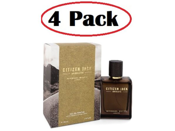 4 Pack of Citizen Jack Absolute by Michael Malul Eau De Parfum Spray  oz  | StackSocial