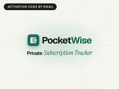 PocketWise Subscription Manager: Lifetime Subscription