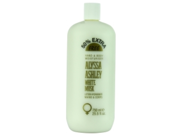 Alyssa Ashley White Musk By Alyssa Ashley Hand And Body Moisturiser 25.5 Oz For Women (Package Of 5)
