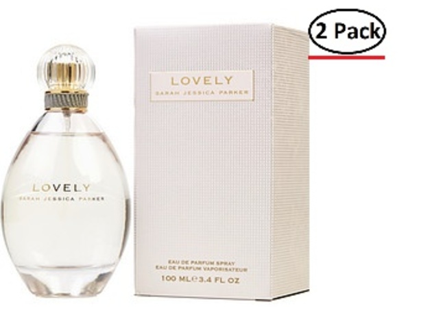 LOVELY SARAH JESSICA PARKER by Sarah Jessica Parker EAU DE PARFUM SPRAY 3.4 OZ for WOMEN ---(Package Of 2)