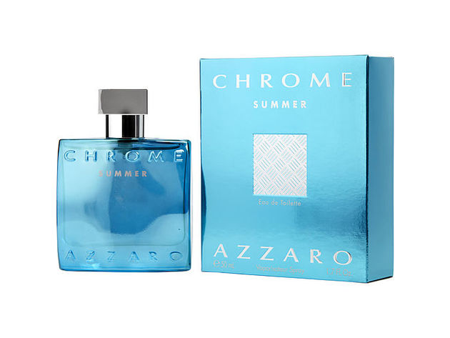 CHROME SUMMER by Azzaro EDT SPRAY 1.7 OZ (LIMITED EDITION 2012) for MEN  100% Authentic