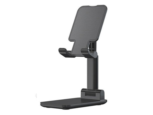 Universal Adjustable Non-Slip Lifting & Folding Phone Stand (Black)