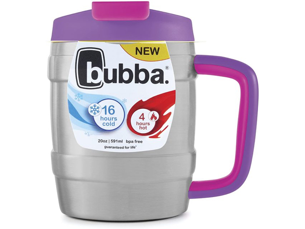 Bubba Assorted Color Dishwasher Safe Dual Wall Insulation Classic Insulated Travel  Mug 20 oz.