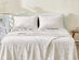 4-Piece Floral Print Microfiber Sheet Set (Diamond Gray/Queen)
