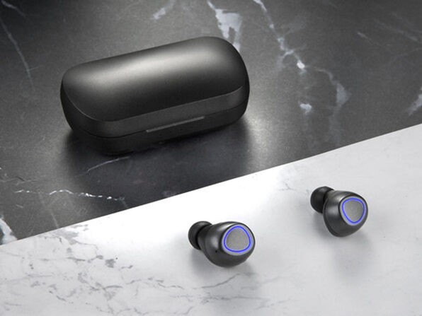 Brio SkyBorn S7 True Wireless Earbuds + Charging Case: 2-Pack