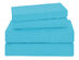 3-Piece Microfiber Sheet Set (Aqua/Twin)