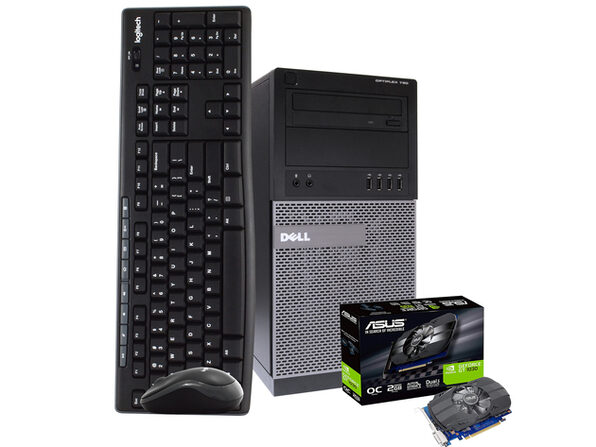 Dell Gaming Desktop Computer Tower Pc Intel Quad Core I5 3 2ghz 16gb Ram 128gb Ssd 500gb Hard Drive Windows 10 Home Nvidia Gt1030 Graphics Card Wireless Keyboard Mouse Hdmi Wi Fi