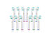 Oral-B Compatible Replacement Toothbrush Heads: 12-Pack