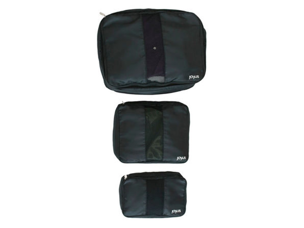 Joyus Exclusive Packing Cubes in Black: Set of 3