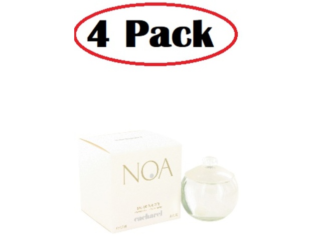 4 Pack of NOA by Cacharel Eau De Toilette Spray 3.4 oz