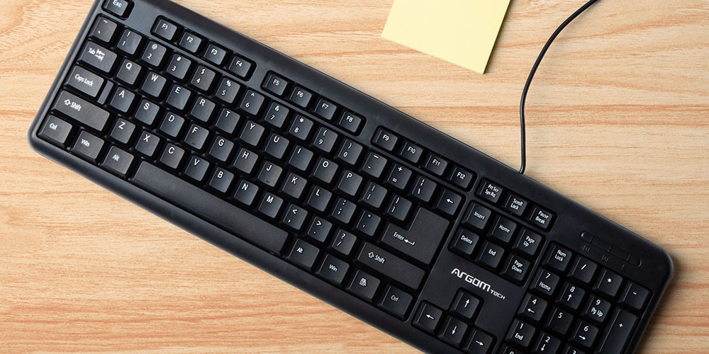 ArgomTech Classic English Keyboard & Mouse USB