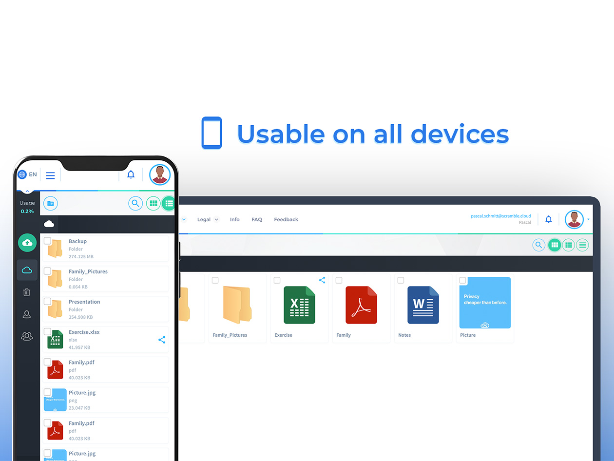 Scramble Cloud Storage: Lifetime Subscription