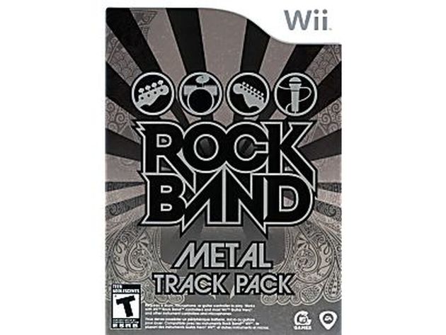 Rock Band: Metal Track Pack, Standalone Game, Contains All the Great Features of Rock Band, Including Solo and Band Tour Mode, Nintendo Wii