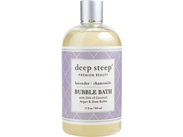 DEEP STEEP by Deep Steep LAVENDER-CHAMOMILE ORGANIC BUBBLE BATH 17.5 OZ ( Pac...
