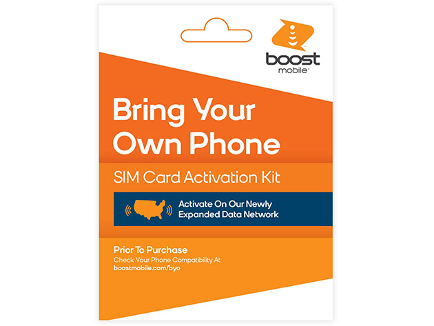 Boost Mobile Prepaid 3 Months Unlimited Talk & Text + 5GB LTE Data 