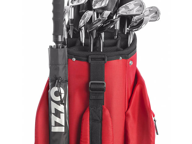 Izzo Ultra Lite Cart Bag (Red)