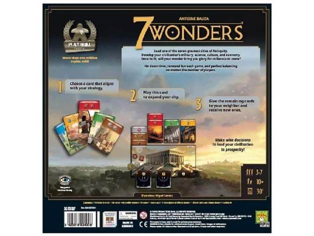 Asmodee 7WONDERSNEWE 7 Wonders New Edition.