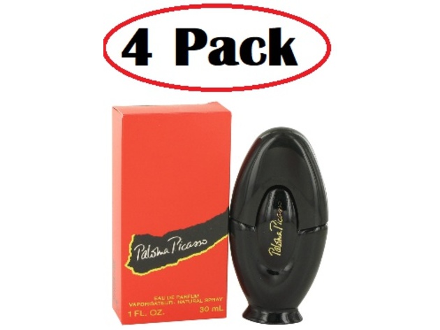 4 Pack of PALOMA PICASSO by Paloma Picasso Eau De Parfum Spray 1 oz