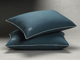 Soft Stomach Sleeper Down Alternative Pillow: 2-Pack (King)