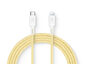 VIBRANCE Connect USB-C to Lightning Cable Yellow