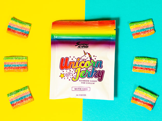 Unicorn Jerky CBD Candy