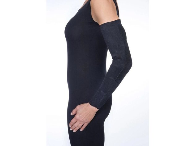 Jobst FarrowWrap Lite Armpiece Right, Suitable for Sensitive Skin and Conforms to Limb Shape, Small, Black