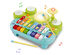 Costway 3 in 1 Musical Instruments Electronic Piano Xylophone Drum Set Learning Toys