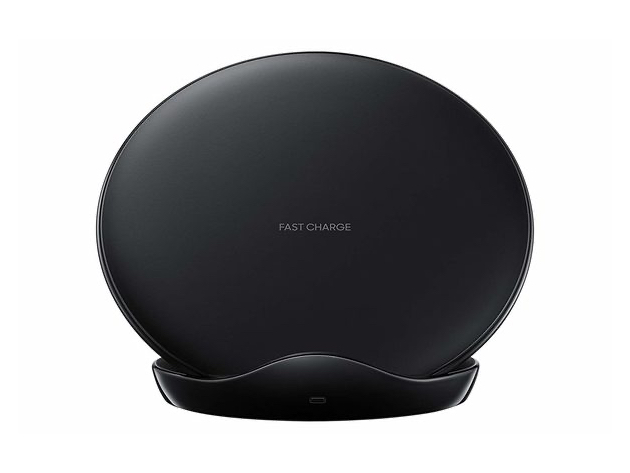Samsung Qi Certified Fast Charge Wireless Charger Stand (2018 Edition) - US Version - Black - Open Box