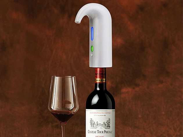 Barolo Smart Wine Decanter (Pearl White)