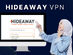 HideAway VPN: Lifetime Subscription