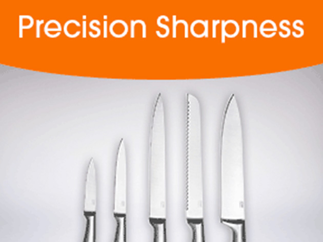 Cheer Collection 14-Piece Knife Set with Acrylic Base