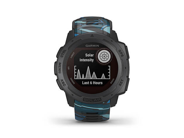 Garmin Instinct Solar GPS Smartwatch - Surf Blue